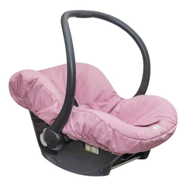 capa bebê conforto universal rosa