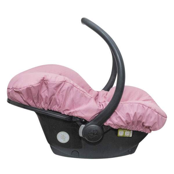 capa bebê conforto universal rosa