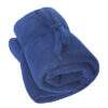 manta em soft azul marinho
