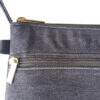 bolsa fralda moleton cinza azulado