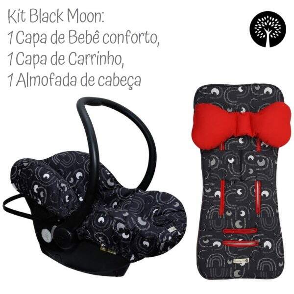 kit black moon enxoval